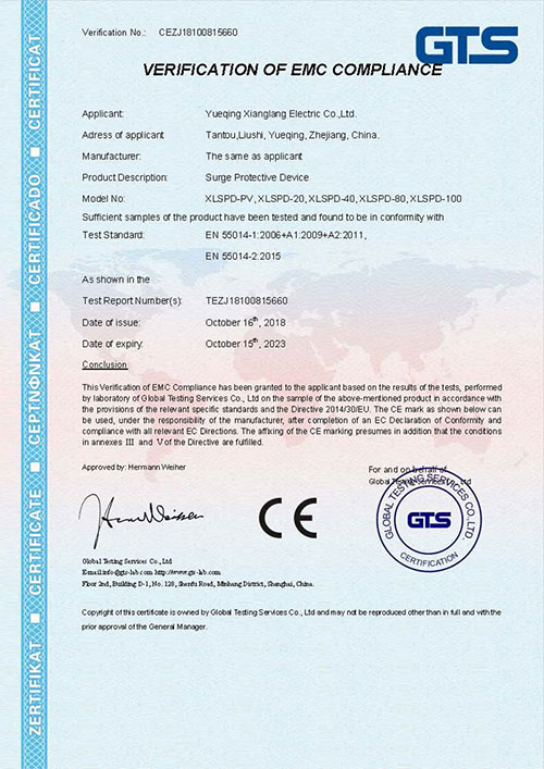 Pasé la certificación CE europea